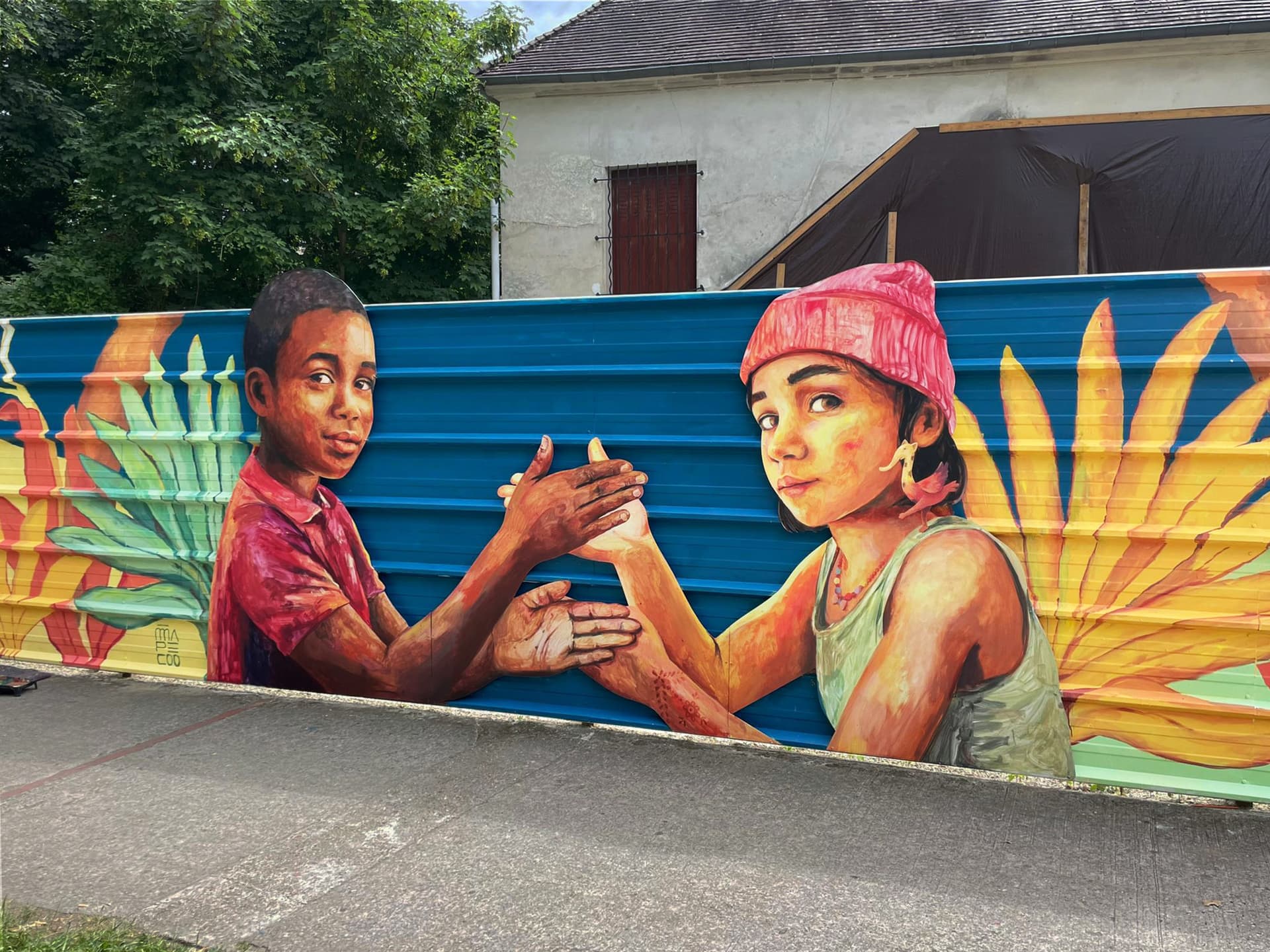 Une fresque collective au cœur de la transformation du quartier Village à Villiers-le-Bel 4