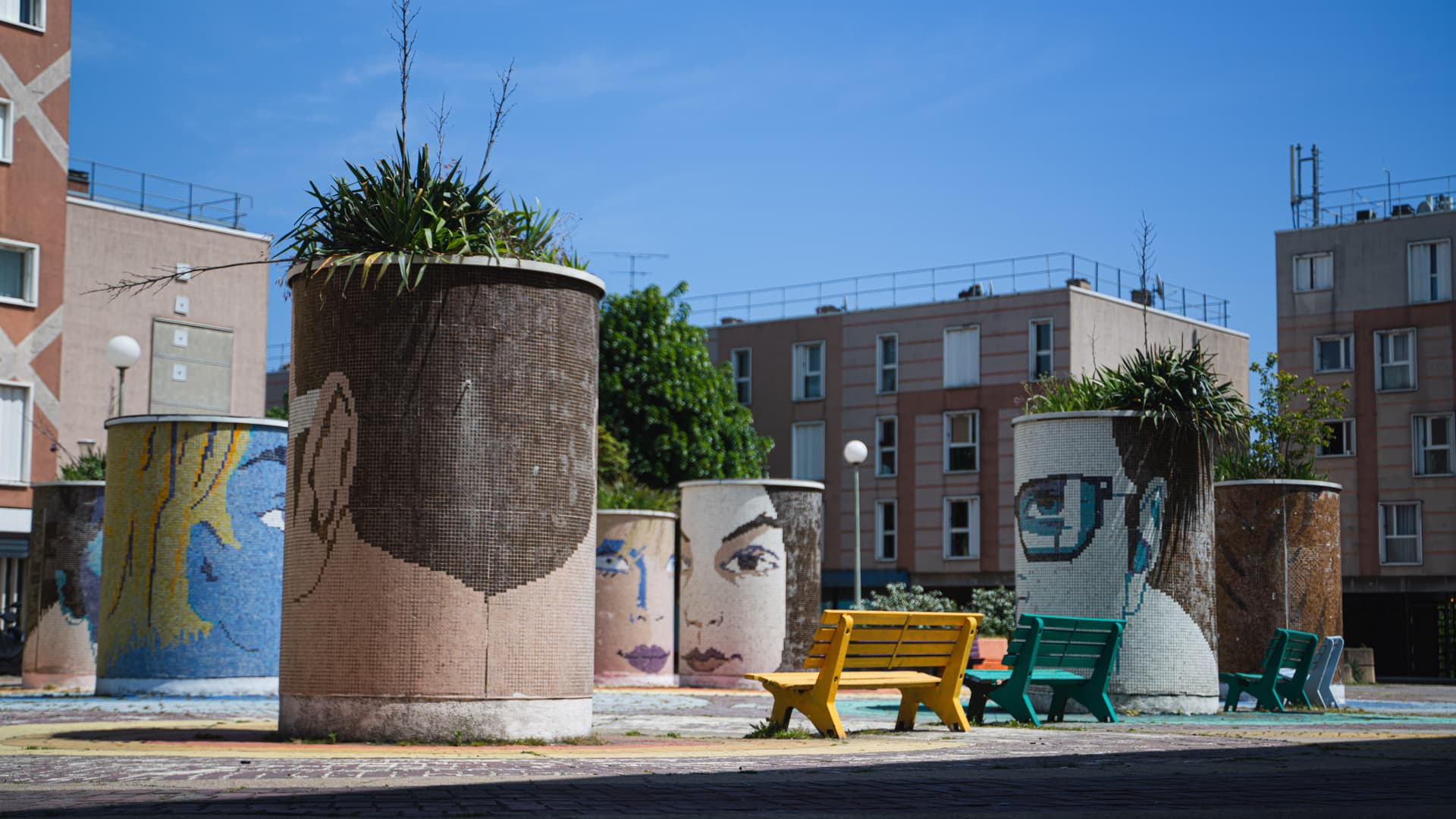 Des oeuvres d'art de la Grande Borne qui font partie de l'essence même du quartier