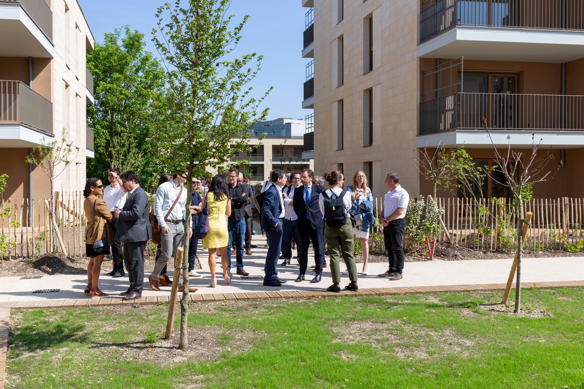 Communiqué de presse - Inauguration de la résidence Emblème, première réalisation en copromotion et hors-site entre Grand Paris Aménagement et Care Promotion 2