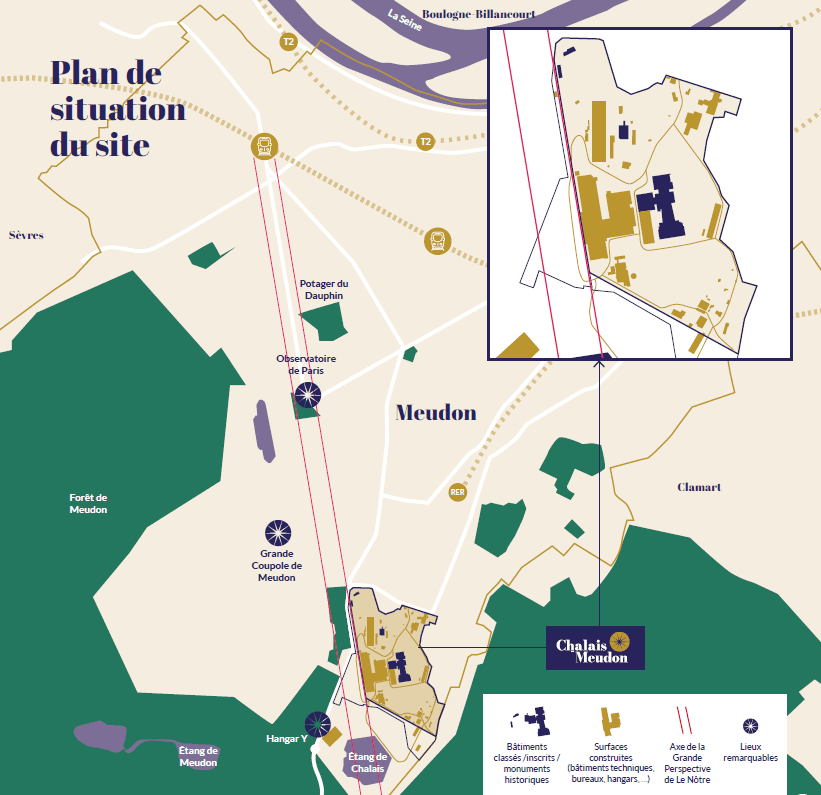 Cartographie Chalais Meudon